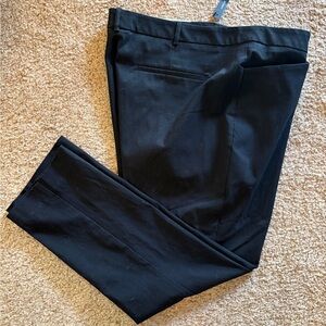 Worthington Women’s Slim Fit Ankle Length Black Pants 18 NEW